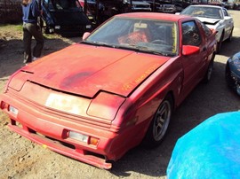 1988 MITSUBISHI CONQUEST, COLOR - RED, STK# 103497