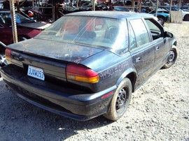 1994 SATURN SL1, COLOR-DARK BLUE STK# 109774