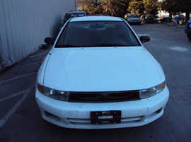 1999 MITSUBISHI GALANT 4 DOOR SEDAN DE MODEL 2.4L AT FWD COLOR WHITE 143648