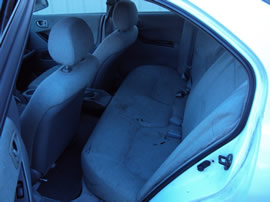 1999 MITSUBISHI GALANT 4 DOOR SEDAN DE MODEL 2.4L AT FWD COLOR WHITE 143648
