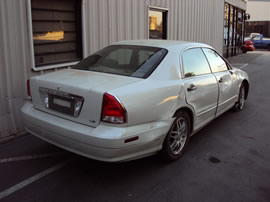 2003 MITRSUBISHI DIAMANTE 4 DOOR SEDAN LE MODEL 3.5L V6 AT FWD COLOR WHITE 143649