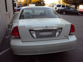 2003 MITRSUBISHI DIAMANTE 4 DOOR SEDAN LE MODEL 3.5L V6 AT FWD COLOR WHITE 143649