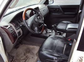 2001 MITSUBISHI MONTERO SUV LIMITED MODEL 3.5L V6 AT 4X4 COLOR WHITE 143651