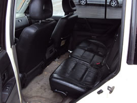 2001 MITSUBISHI MONTERO SUV LIMITED MODEL 3.5L V6 AT 4X4 COLOR WHITE 143651