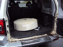 2001 MITSUBISHI MONTERO SUV LIMITED MODEL 3.5L V6 AT 4X4 COLOR WHITE 143651