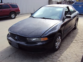 2003 MITSUBISHI GALANT DE MODEL 2.4L AT FWD COLOR BLACK 143652