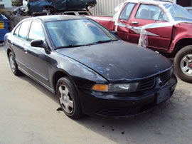 2003 MITSUBISHI GALANT DE MODEL 2.4L AT FWD COLOR BLACK 143652