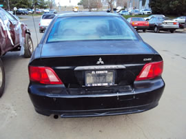 2003 MITSUBISHI GALANT DE MODEL 2.4L AT FWD COLOR BLACK 143652