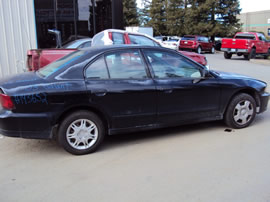 2003 MITSUBISHI GALANT DE MODEL 2.4L AT FWD COLOR BLACK 143652