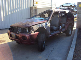 2000 MITSUBISHI MONTERO SPORT SUV ES MODEL 3.0L V6 AT 2WD COLOR RED 133619