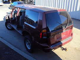 2000 MITSUBISHI MONTERO SPORT SUV ES MODEL 3.0L V6 AT 2WD COLOR RED 133619