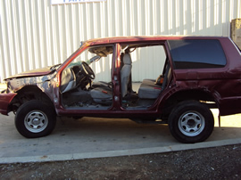 2000 MITSUBISHI MONTERO SPORT SUV ES MODEL 3.0L V6 AT 2WD COLOR RED 133619