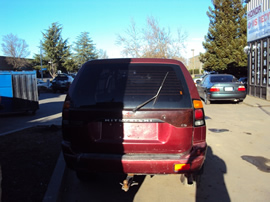 2000 MITSUBISHI MONTERO SPORT SUV ES MODEL 3.0L V6 AT 2WD COLOR RED 133619