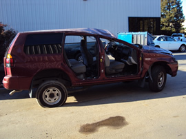 2000 MITSUBISHI MONTERO SPORT SUV ES MODEL 3.0L V6 AT 2WD COLOR RED 133619