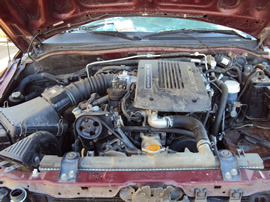 2000 MITSUBISHI MONTERO SPORT SUV ES MODEL 3.0L V6 AT 2WD COLOR RED 133619