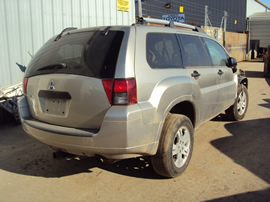 2007 MITSUBISHI ENDEAVOR SUV 3.8L V6 AT FWD COLOR SILVER STK 133620