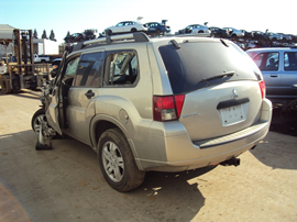 2007 MITSUBISHI ENDEAVOR SUV 3.8L V6 AT FWD COLOR SILVER STK 133620