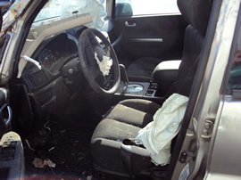 2007 MITSUBISHI ENDEAVOR SUV 3.8L V6 AT FWD COLOR SILVER STK 133620