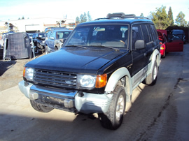 1995 MITSUBISHI MONTERO SUV SR MODEL 3.5L V6 AT 4X4 COLOR BLACK STK 133622