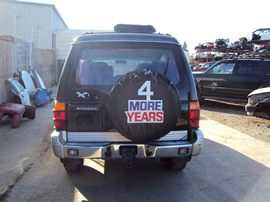 1995 MITSUBISHI MONTERO SUV SR MODEL 3.5L V6 AT 4X4 COLOR BLACK STK 133622