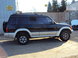 1995 MITSUBISHI MONTERO SUV SR MODEL 3.5L V6 AT 4X4 COLOR BLACK STK 133622