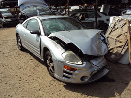 2003 MITSUBISHI ECLIPSE GS MODEL COUPE 2.4L 4CYL AT FWD COLOR SILVER STK 133623