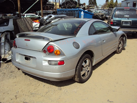 2003 MITSUBISHI ECLIPSE GS MODEL COUPE 2.4L 4CYL AT FWD COLOR SILVER STK 133623