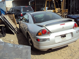 2003 MITSUBISHI ECLIPSE GS MODEL COUPE 2.4L 4CYL AT FWD COLOR SILVER STK 133623