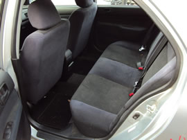 2004 MITSUBISHI LANCER 4 DOOR SEDAN OZ MODEL 2.0L MT FWD COLOR SILVER 143654