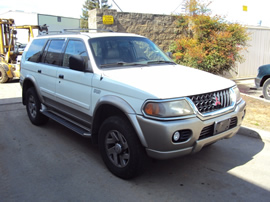 2000 MITSUBISHI MONTERO SPORT XLS MODEL 3.0L V6 AT 2WD COLOR WHITE STK 133625