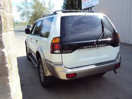 2000 MITSUBISHI MONTERO SPORT XLS MODEL 3.0L V6 AT 2WD COLOR WHITE STK 133625