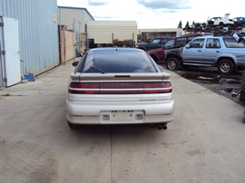 1990 MITSUBISHI ECLIPSE GSX MODEL 2.0L DOHC TURBO MT AWD COLOR SILVER  STK 133624