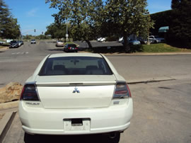 2004 MITSUBISHI GALANT GTS MODEL 3.8L V6 AT FWD COLOR WHITE 143656