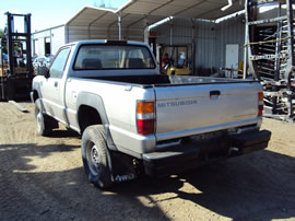 1994 MITSUBISHI PICK UP TRUCK MIGHTY MAX MODEL REGULAR CAB 3.0L V6 MT 4X4 COLOR SILVER 143658