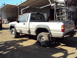 1994 MITSUBISHI PICK UP TRUCK MIGHTY MAX MODEL REGULAR CAB 3.0L V6 MT 4X4 COLOR SILVER 143658