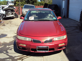 1998 MITSUBISHI GALANT LS MODEL 4 DOOR SEDAN 2.4L AT FWD COLOR RED STK 133631