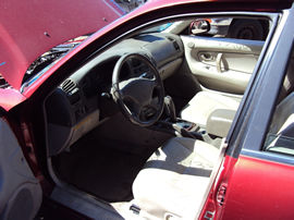 1998 MITSUBISHI GALANT LS MODEL 4 DOOR SEDAN 2.4L AT FWD COLOR RED STK 133631