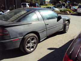 1990 MITSUBISHI ECLIPSE GS MODEL 2.0L TURBO MT FWD COLOR BLACK  143660