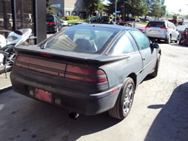 1990 MITSUBISHI ECLIPSE GS MODEL 2.0L TURBO MT FWD COLOR BLACK  143660