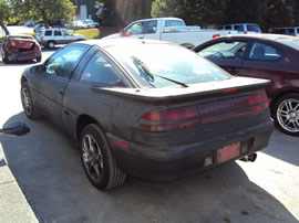 1990 MITSUBISHI ECLIPSE GS MODEL 2.0L TURBO MT FWD COLOR BLACK  143660