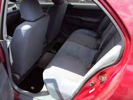 2003 MITSUBISHI LANCER 4 DOOR SEDAN ES MODEL 2.0L AT FWD COLOR RED 143663