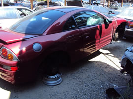 2003 MITSUBISHI ECLIPSE 2 DOOR COUPE GS MODEL 2.4L AT FWD COLOR RED 133635