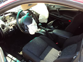 2003 MITSUBISHI ECLIPSE 2 DOOR COUPE GS MODEL 2.4L AT FWD COLOR RED 133635