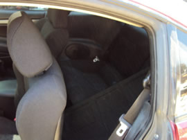 2003 MITSUBISHI ECLIPSE 2 DOOR COUPE GS MODEL 2.4L AT FWD COLOR RED 133635