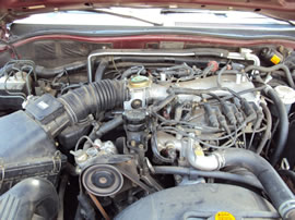 2000 MITSUBISHI MONTERO SPORT XLS MODEL 3.0L V6 AT 4X4 COLOR BURGUNDY 133636