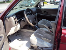 2000 MITSUBISHI MONTERO SPORT XLS MODEL 3.0L V6 AT 4X4 COLOR BURGUNDY 133636