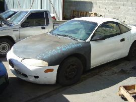 1995 ECLIPSE WHITE 2.0L N-T MT FWD
