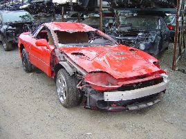 1992 MITSUBISHI 3000 COUPE VR4 MODEL 3.0L DOHC TURBO MT 5 SPEED AWD COLOR RED