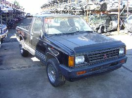 1992 MITSUBISHI TRUCK MIGHTY MAX MODEL REGULAR CAB 2.4L MT 2WD COLOR BLACK