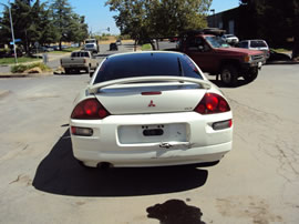2001 MITSUBISHI ECLIPSE CPE GT MODEL 3.0L V6 AT FWD COLOR WHITE 133637